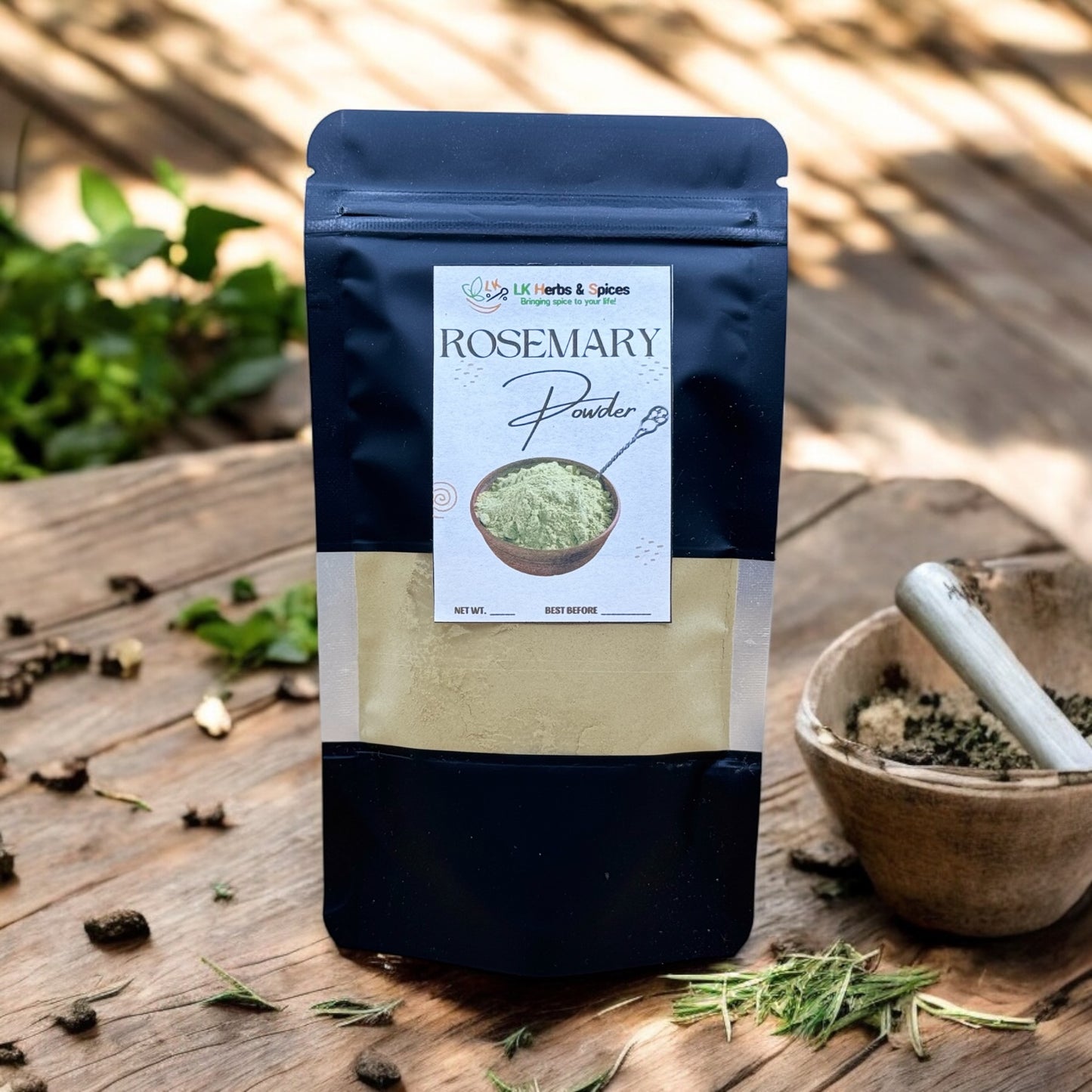 ROSEMARY POWDER - 50g REFILL POUCH