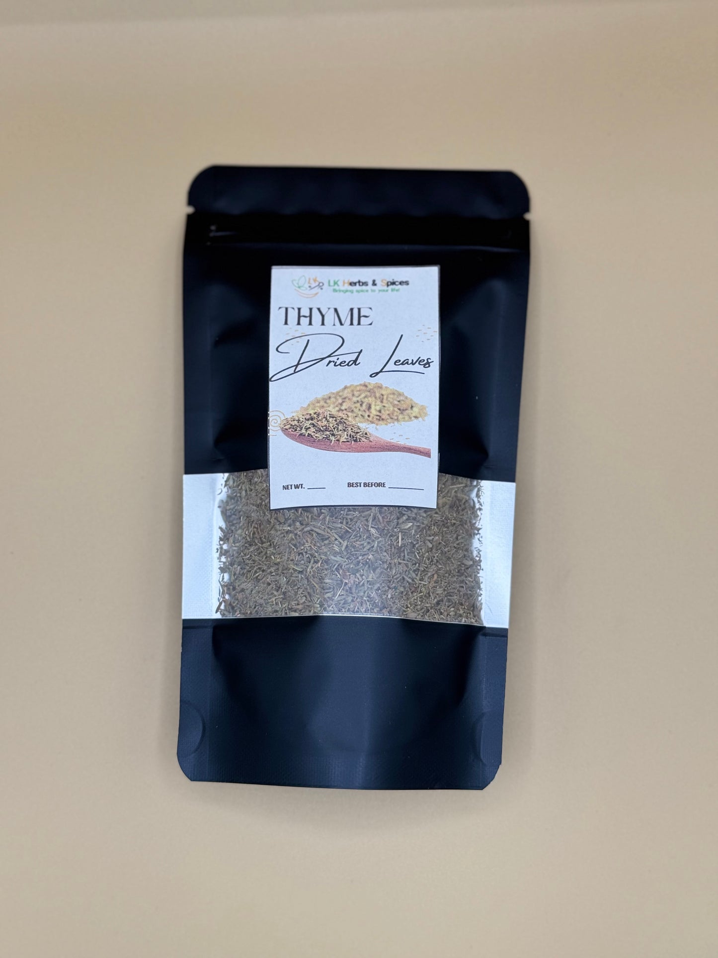 THYME DRIED LEAVES - 25g REFILL POUCH