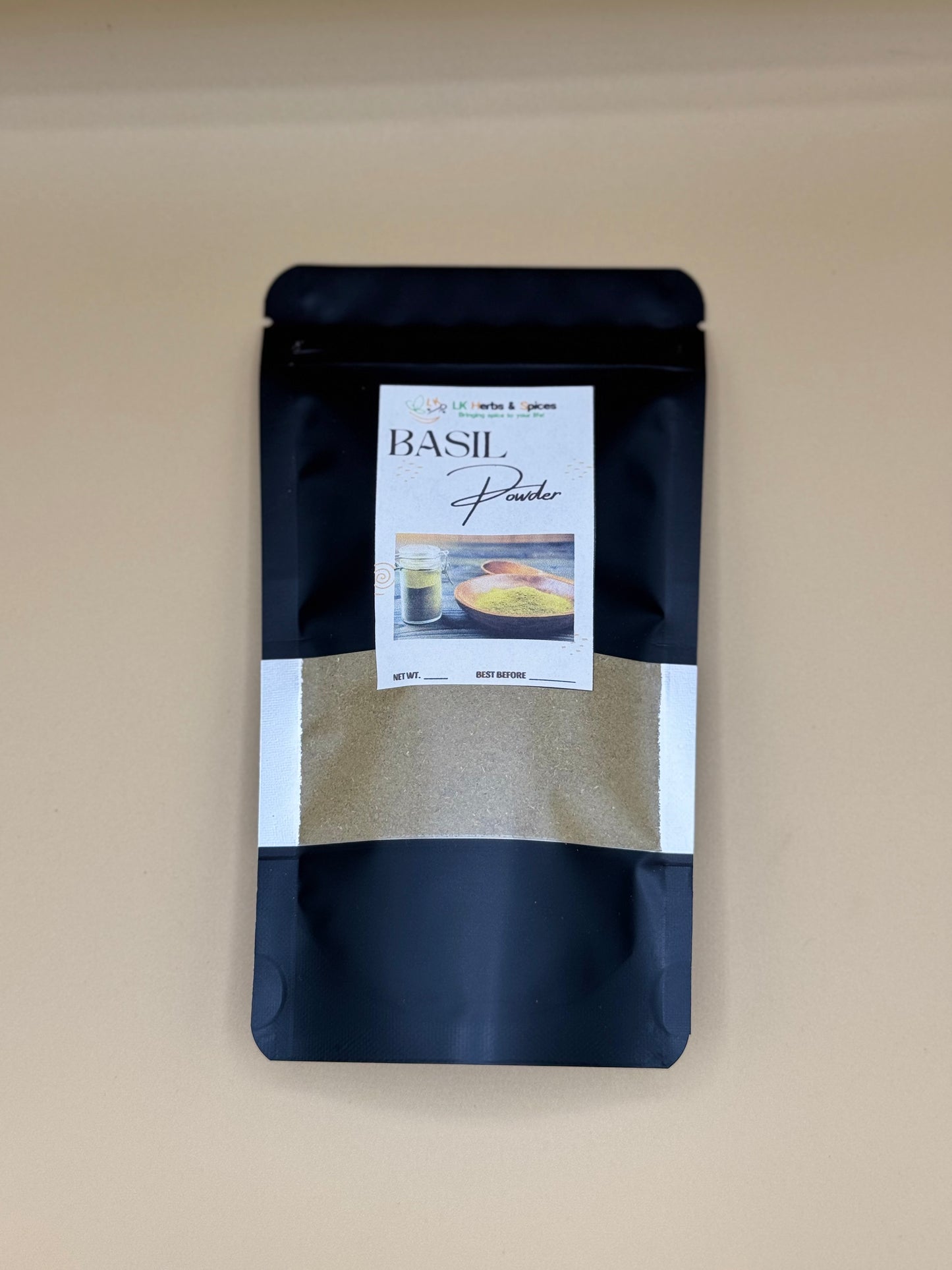 BASIL POWDER - 50g REFILL POUCH