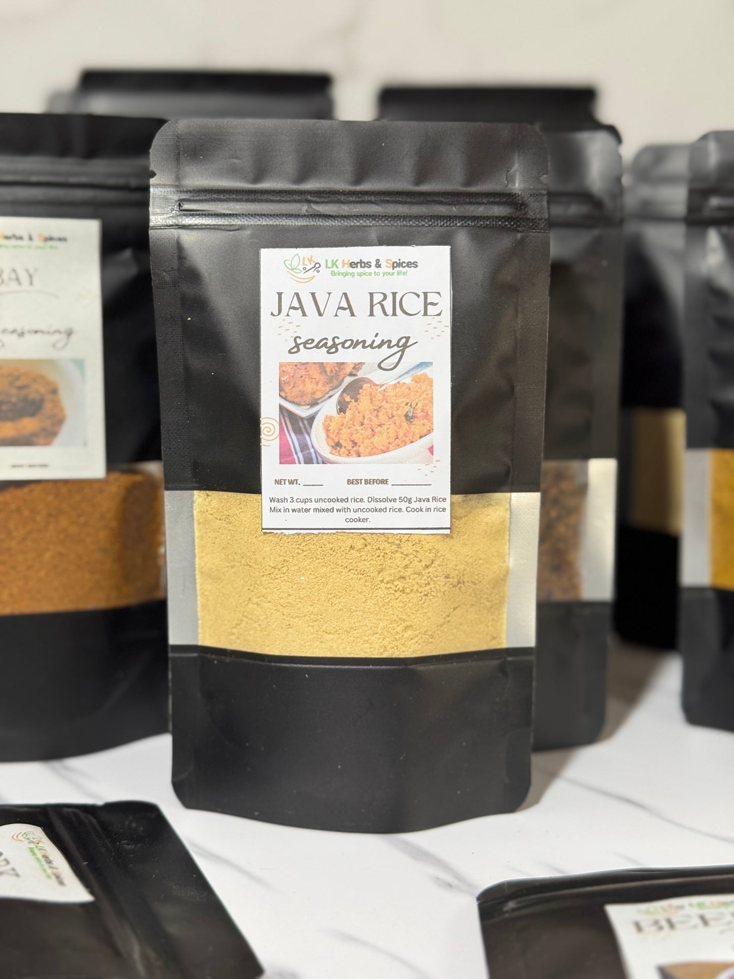 JAVA RICE SEASONING MIX - REFILL POUCH 50g