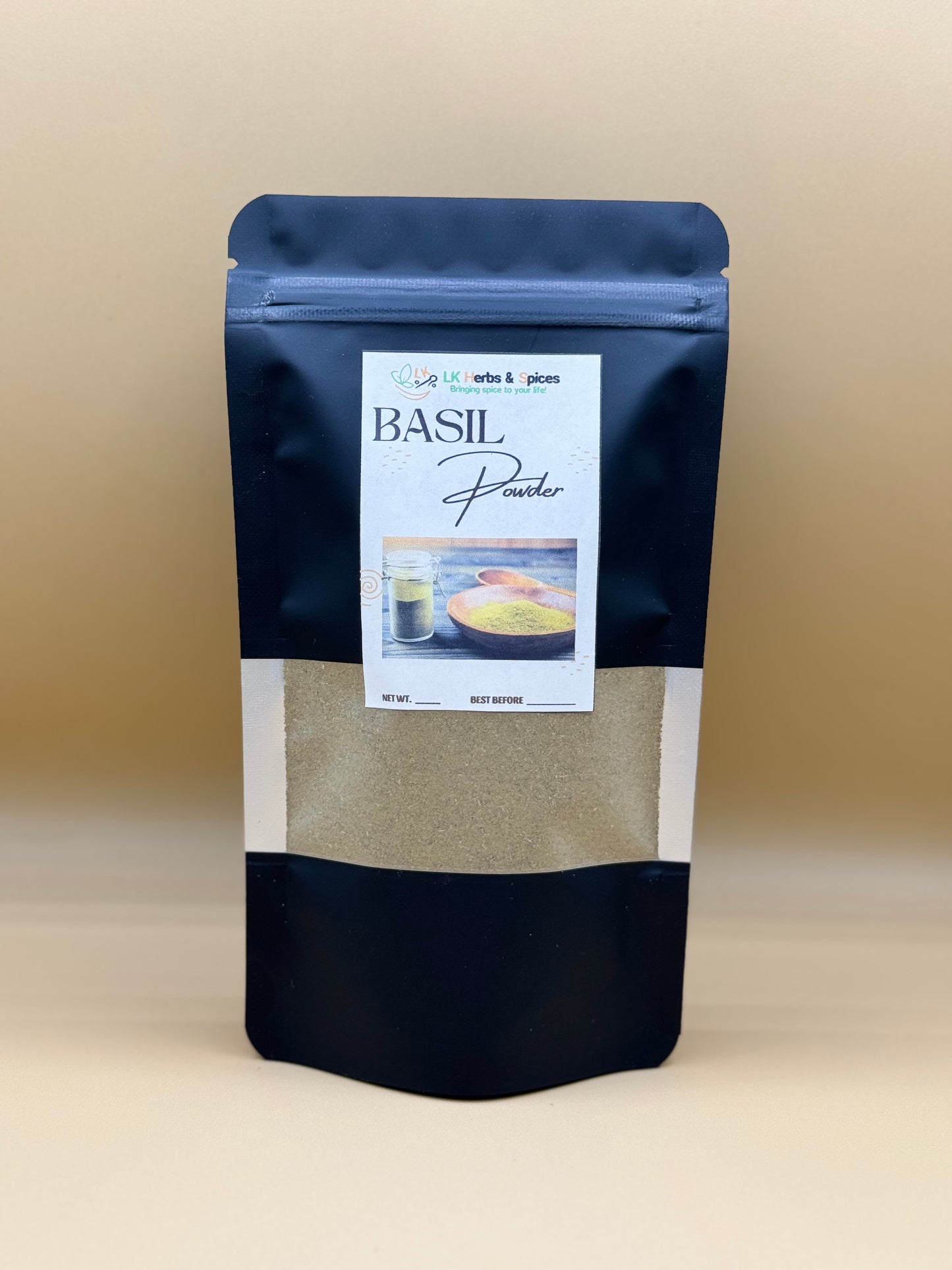 BASIL POWDER - 50g REFILL POUCH