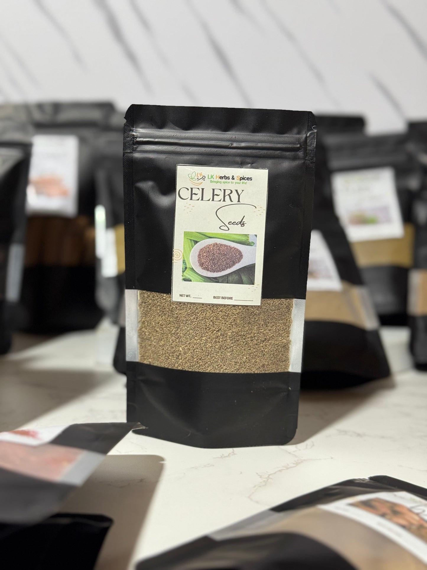 CELERY SEEDS - 50g REFILL POUCH