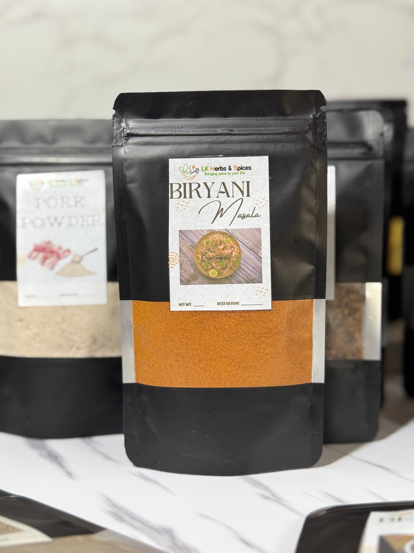 BIRYANI SPICES - 50g REFILL; POUCH