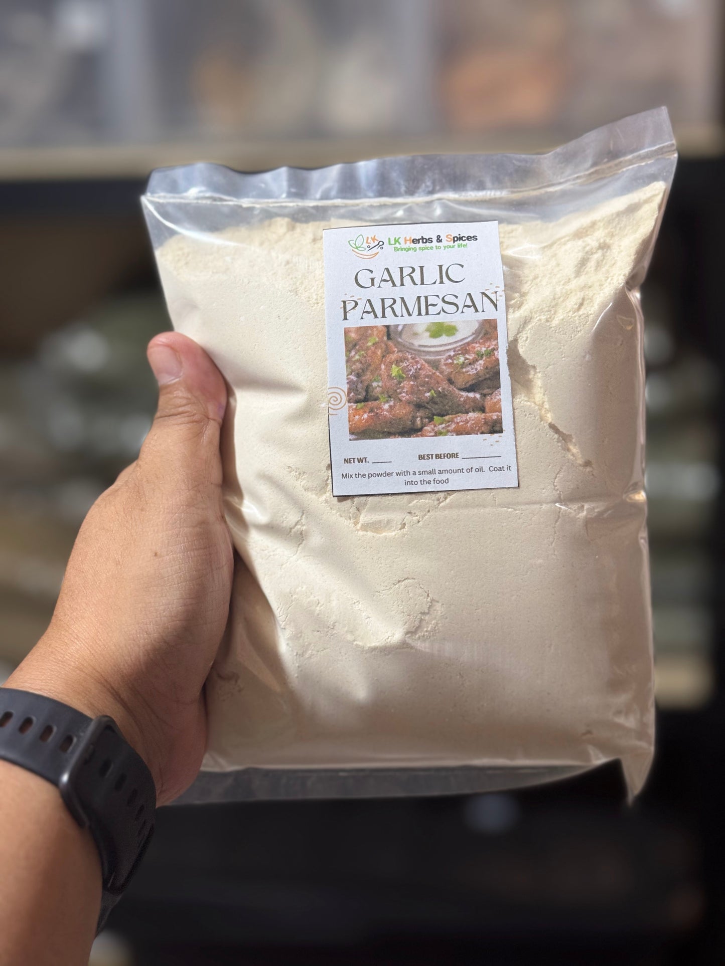 GARLIC PARMESAN
