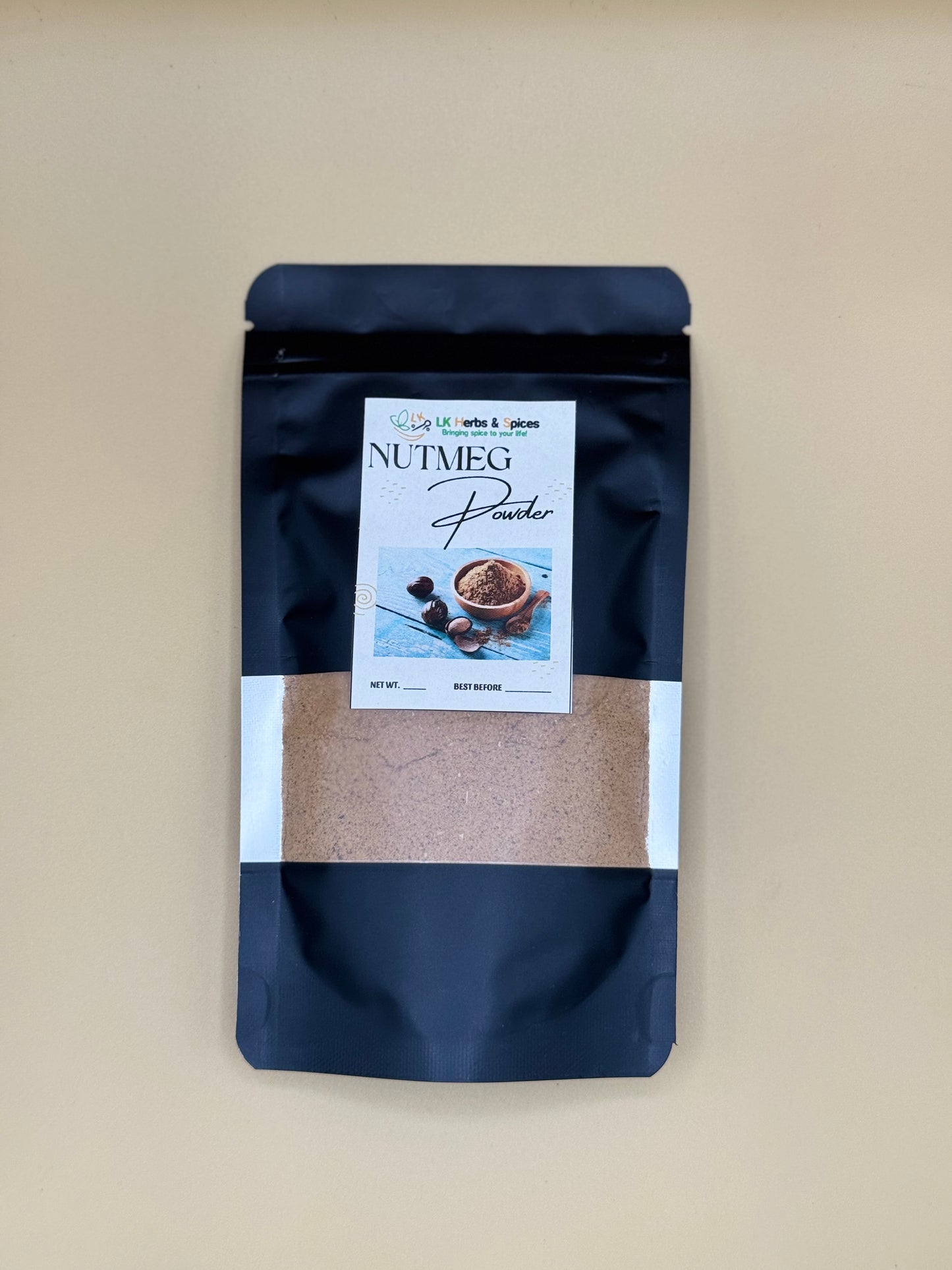 NUTMEG POWDER - 50g REFILL POUCH