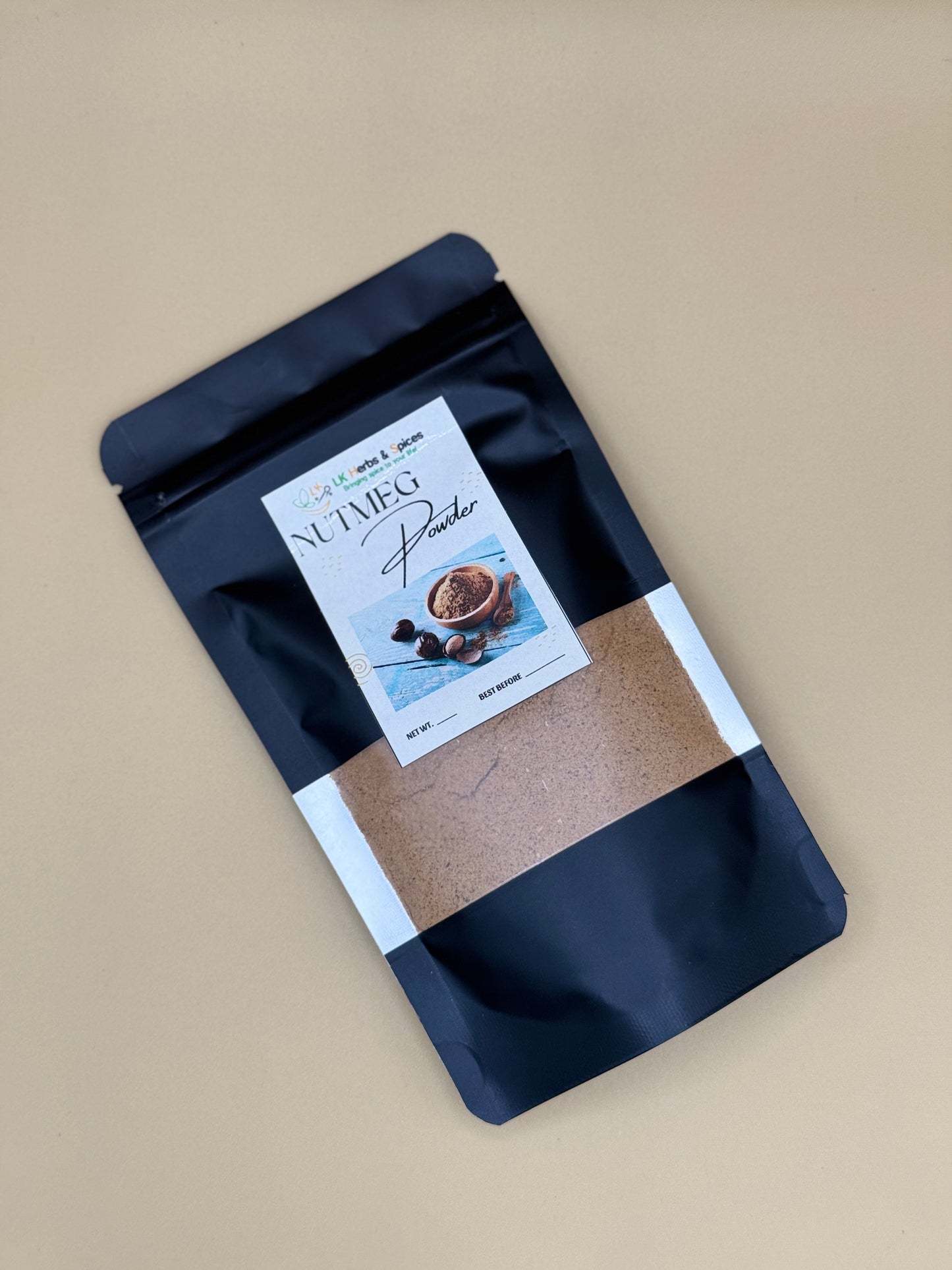 NUTMEG POWDER - 50g REFILL POUCH