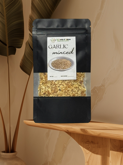 GARLIC MINCED - 50g REFILL POUCH