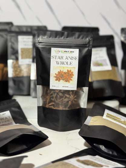 STAR ANISE WHOLE - 25g REFILL POUCH