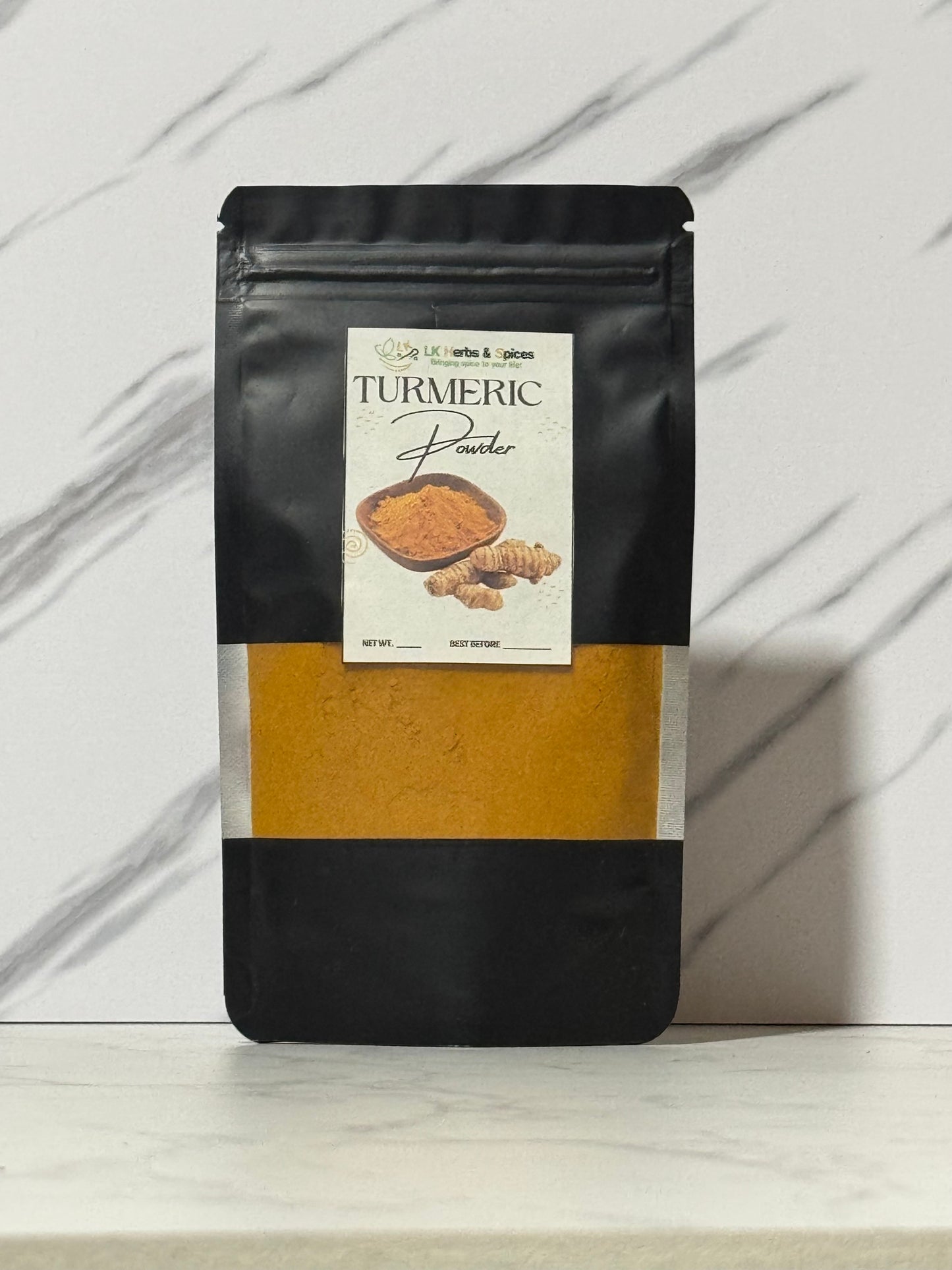 TURMERIC POWDER - 50g REFILL POUCH