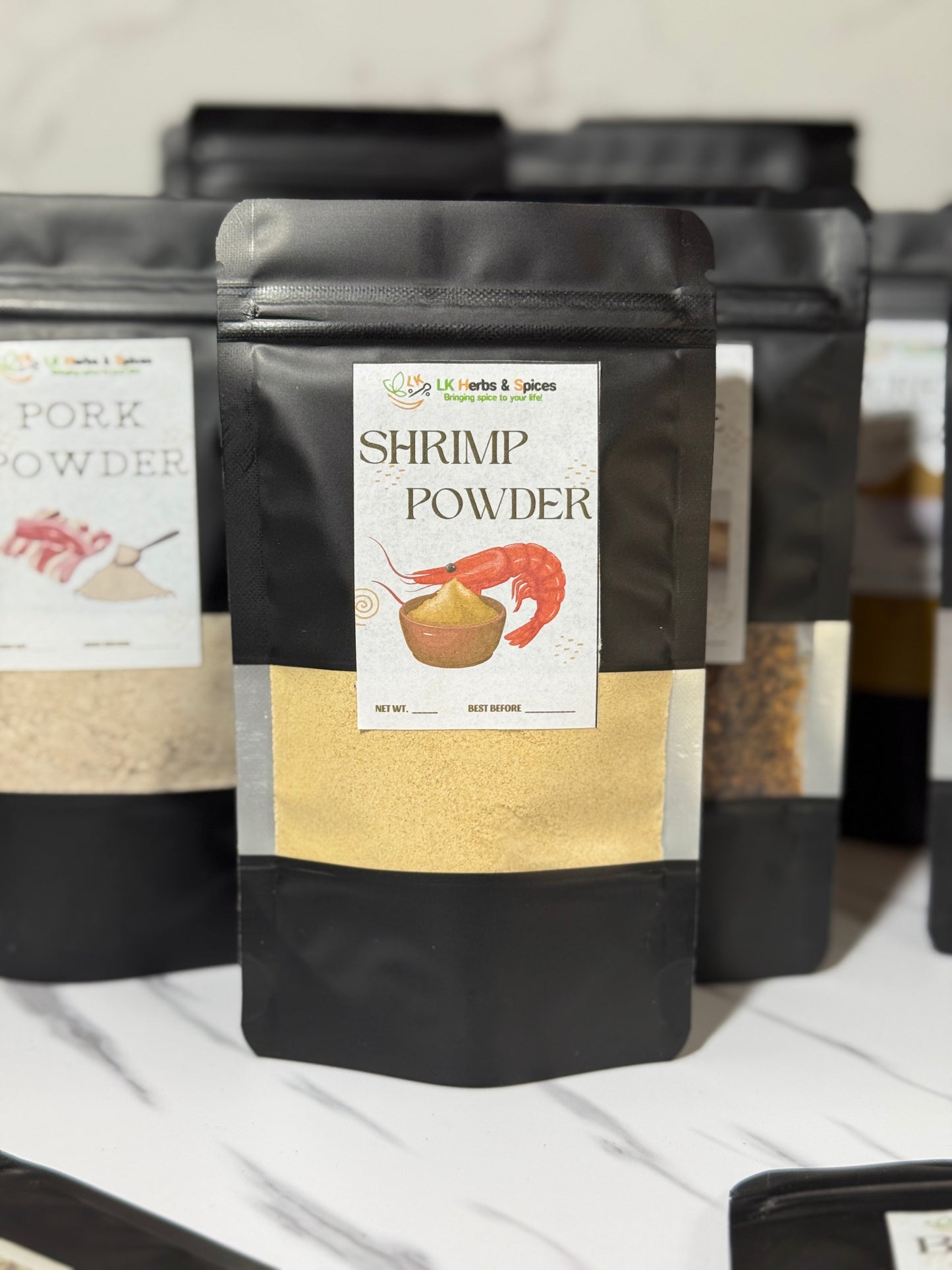 SHRIMP POWDER - REFILL POUCH 50g