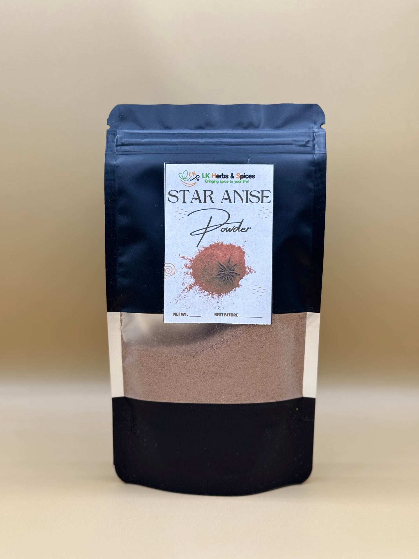 STAR ANISE POWDER - 50g REFILL POUCH