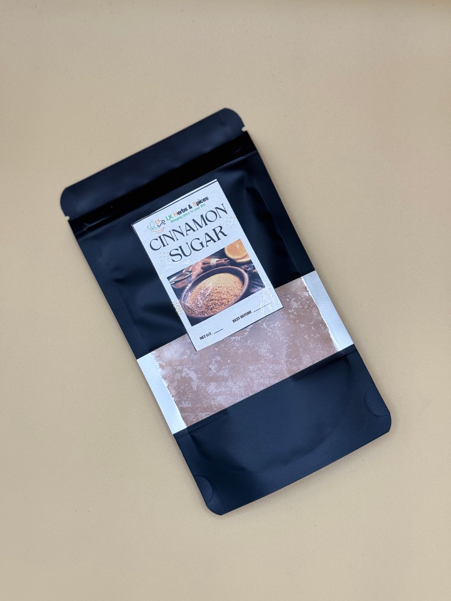 CINNAMON SUGAR - 50g REFILL POUCH