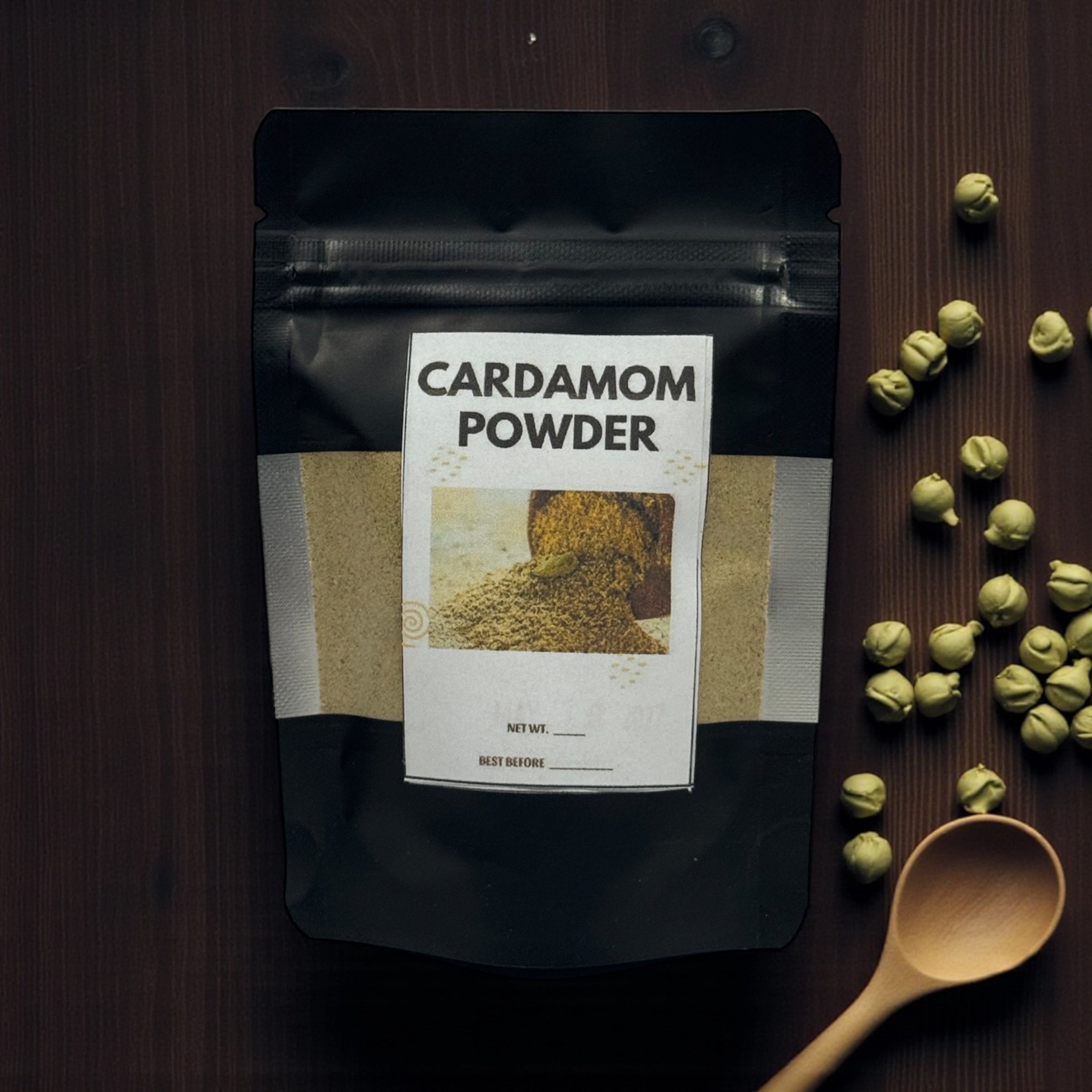 CARDAMOM POWDER GREEN - 25g REFILL POUCH