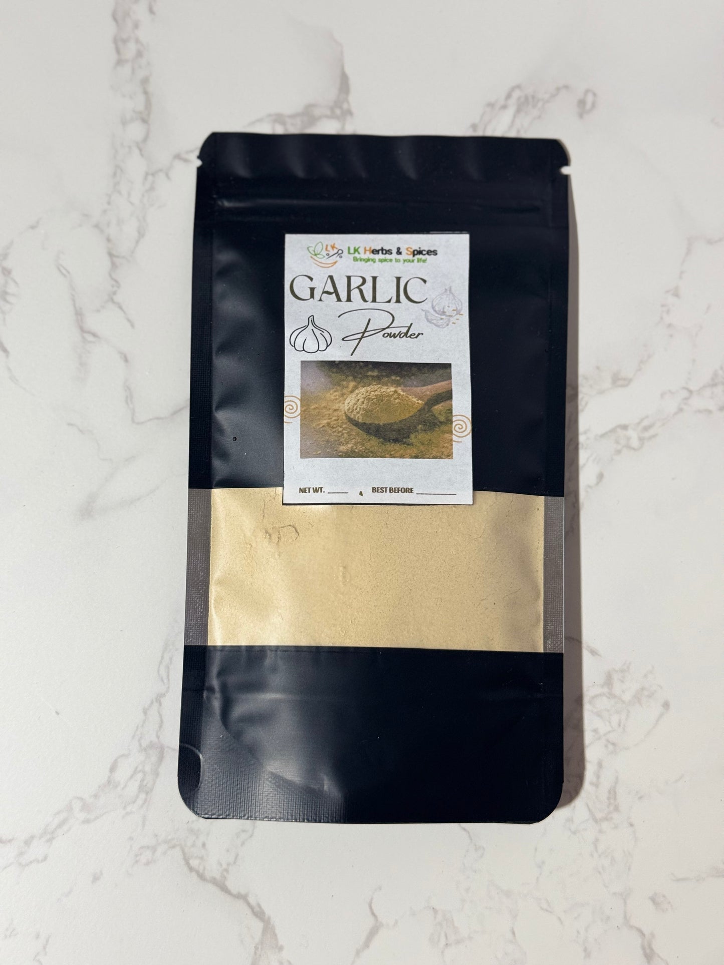 GARLIC POWDER - 50g - REFILL POUCH