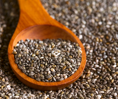 BLACK CHIA SEEDS - REFILL POUCH 50g