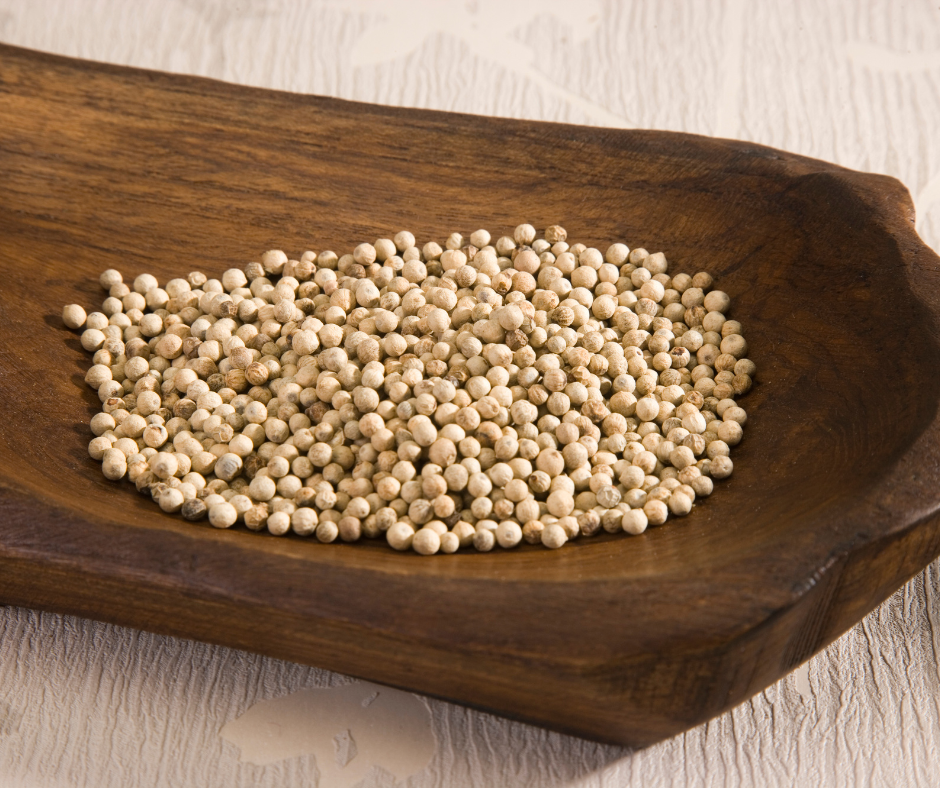 WHITE WHOLE PEPPER - 50g REFILL POUCH