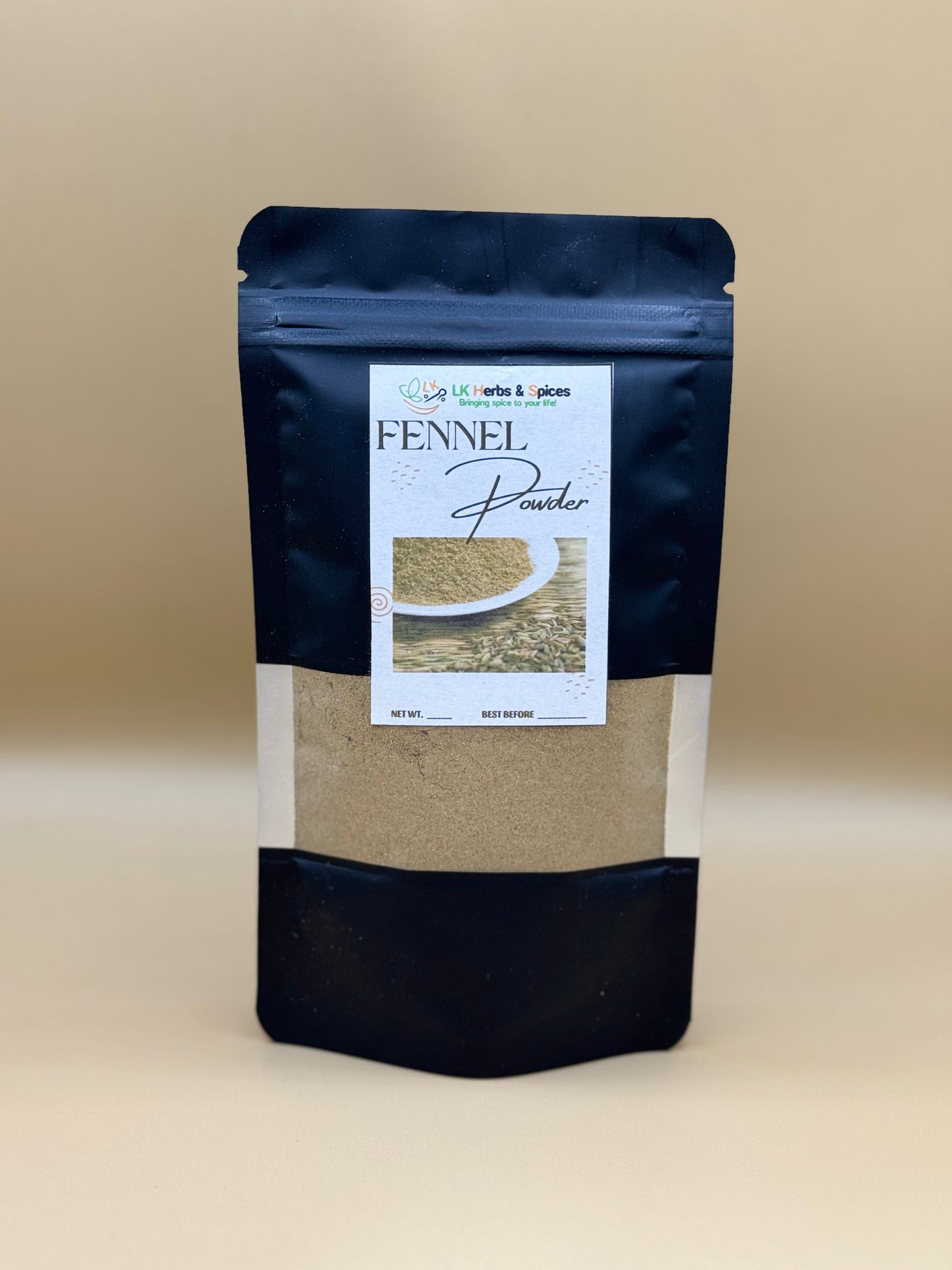 FENNEL POWDER - 50g REFILL POUCH