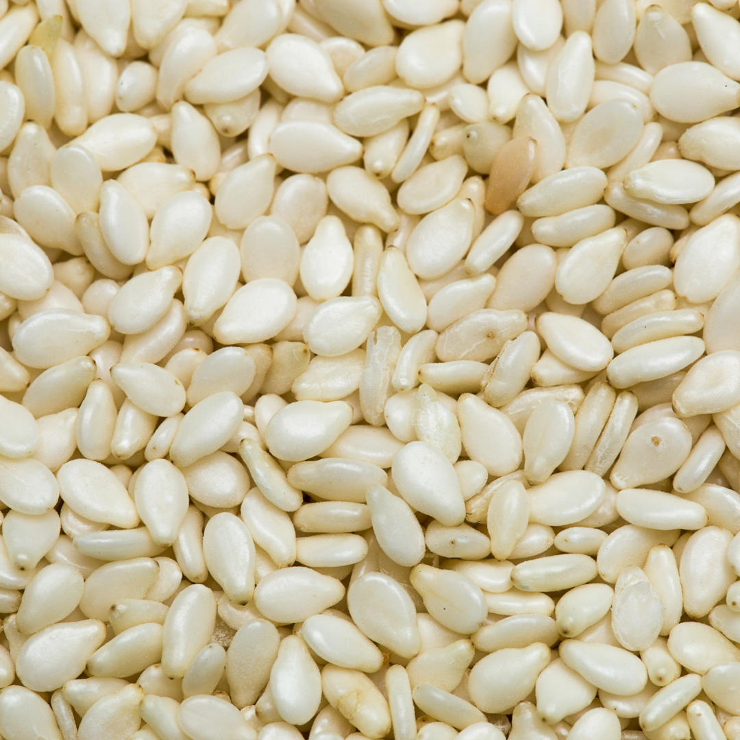 WHITE SESAME SEEDS - REFILL POUCH 50g