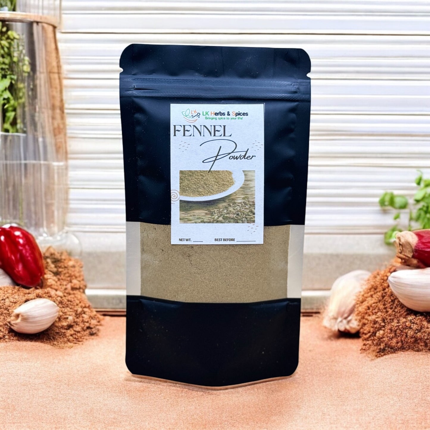 FENNEL POWDER - 50g REFILL POUCH