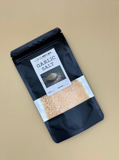 GARLIC SALT - 50g - REFILL POUCH