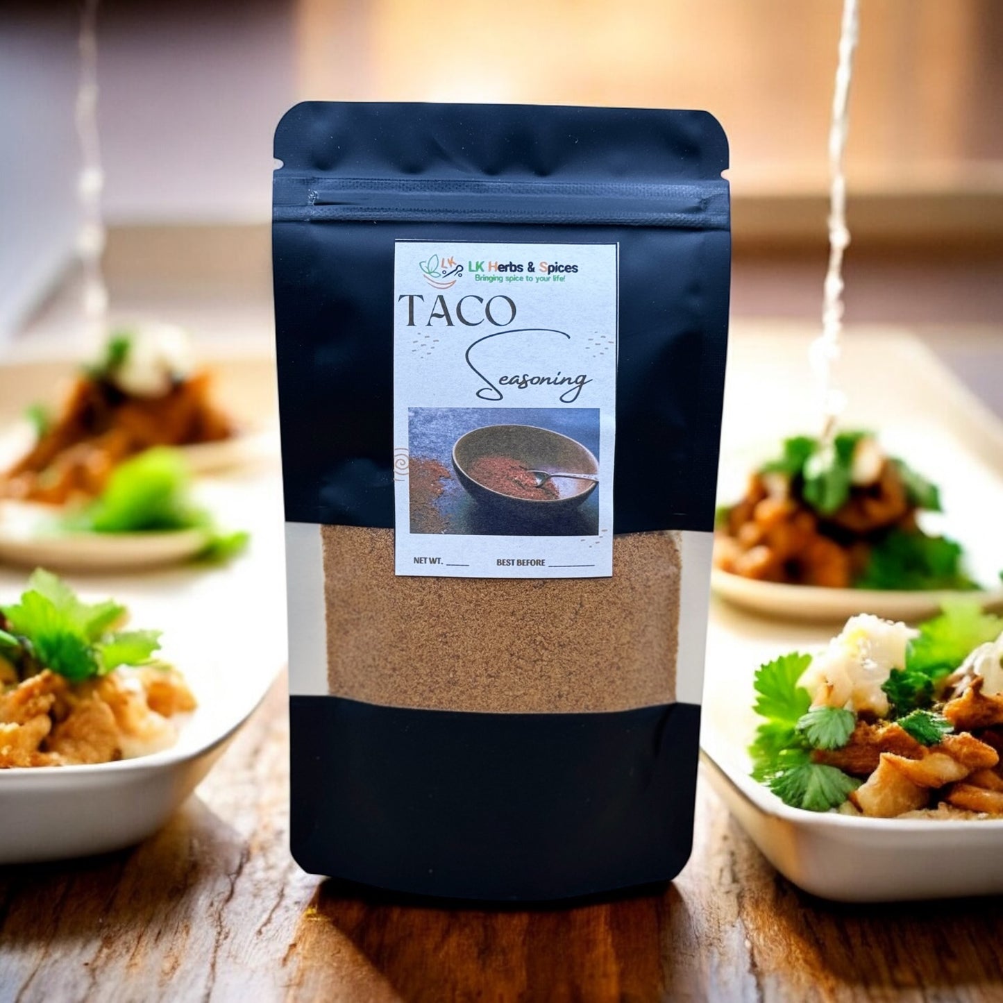 TACO SEASONING - REFILL POUCH 50g