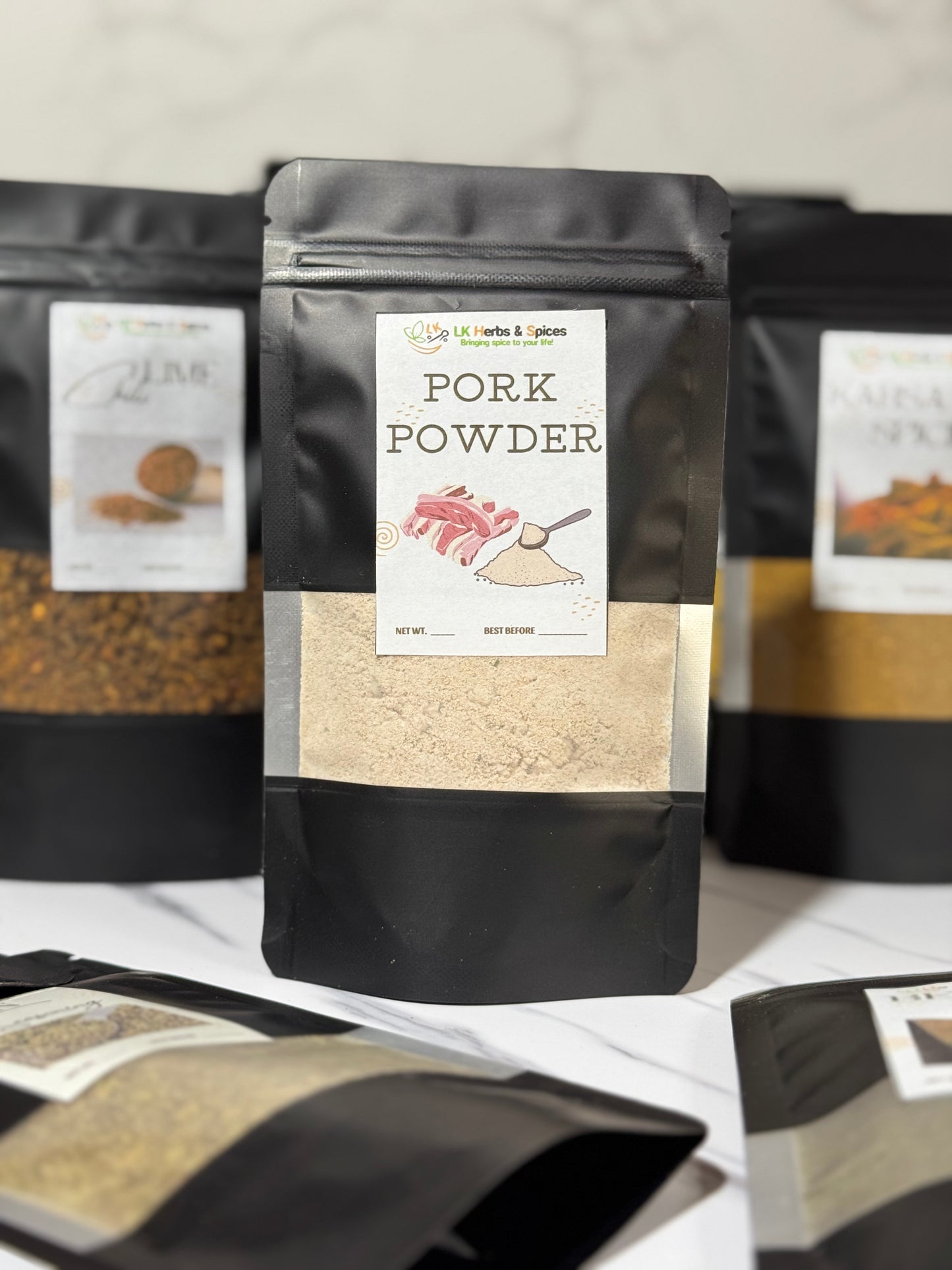 PORK POWDER - REFILL POUCH 50g