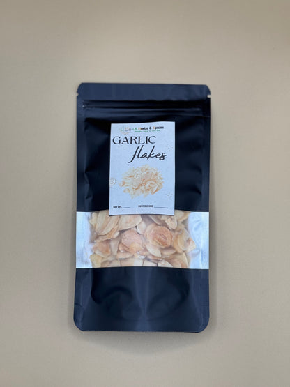 GARLIC FLAKES - 50g - REFILL POUCH