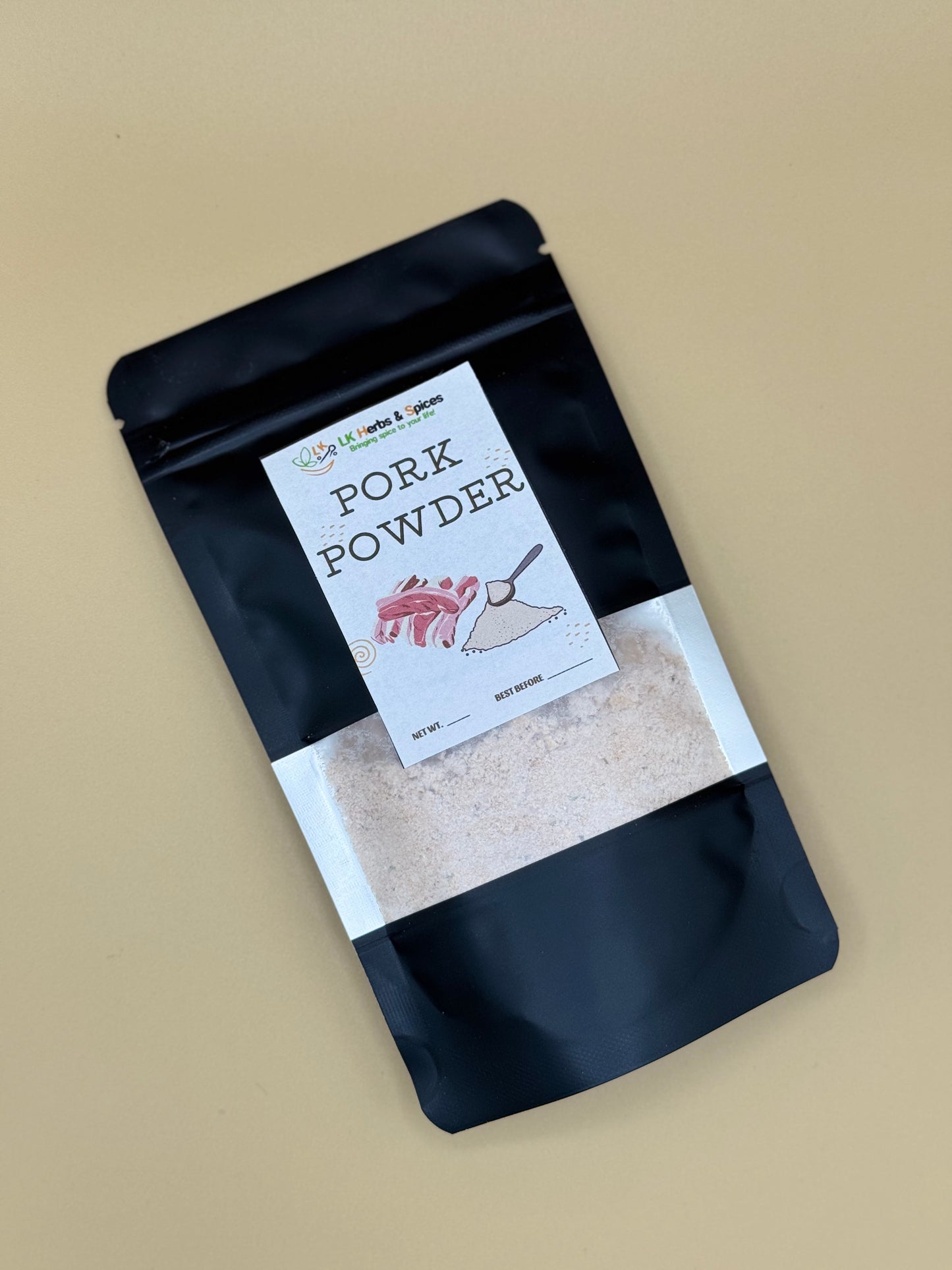 PORK POWDER - REFILL POUCH 50g