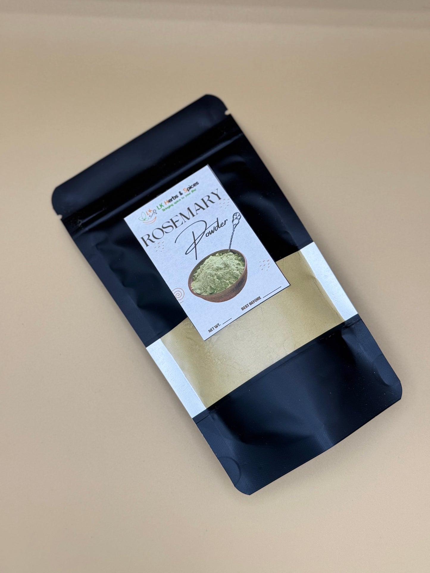 ROSEMARY POWDER - 25g REFILL POUCH