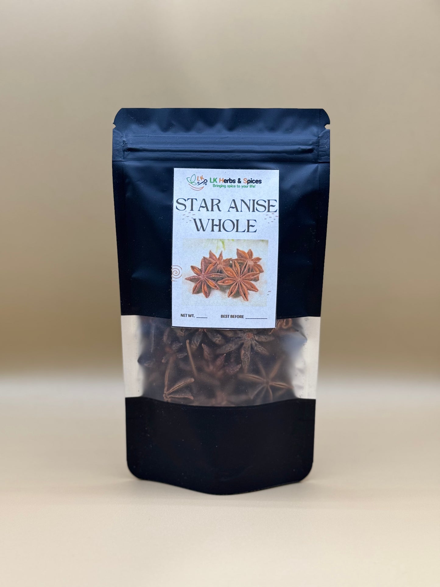 STAR ANISE WHOLE - 25g REFILL POUCH