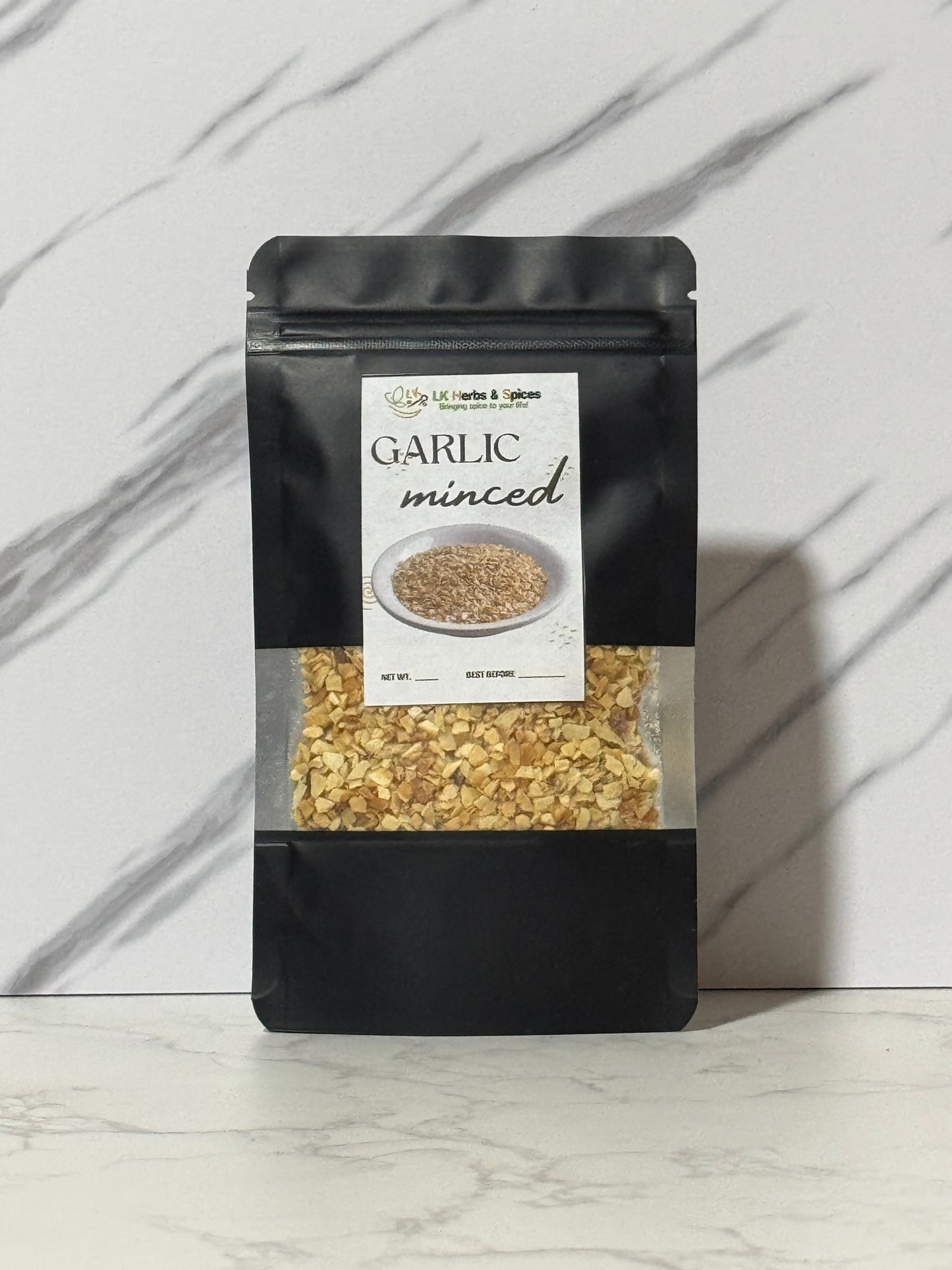 GARLIC MINCED - 50g REFILL POUCH