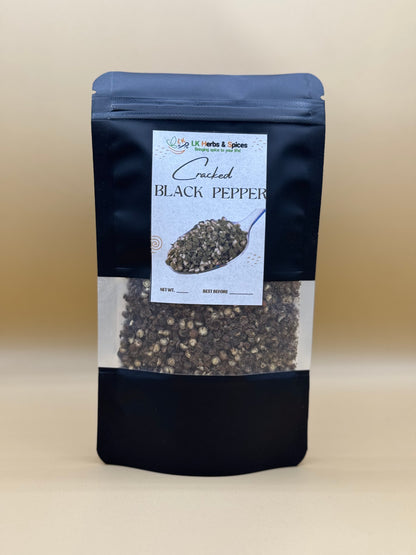 BLACK CRACKED PEPPER - 50g - REFILL POUCH