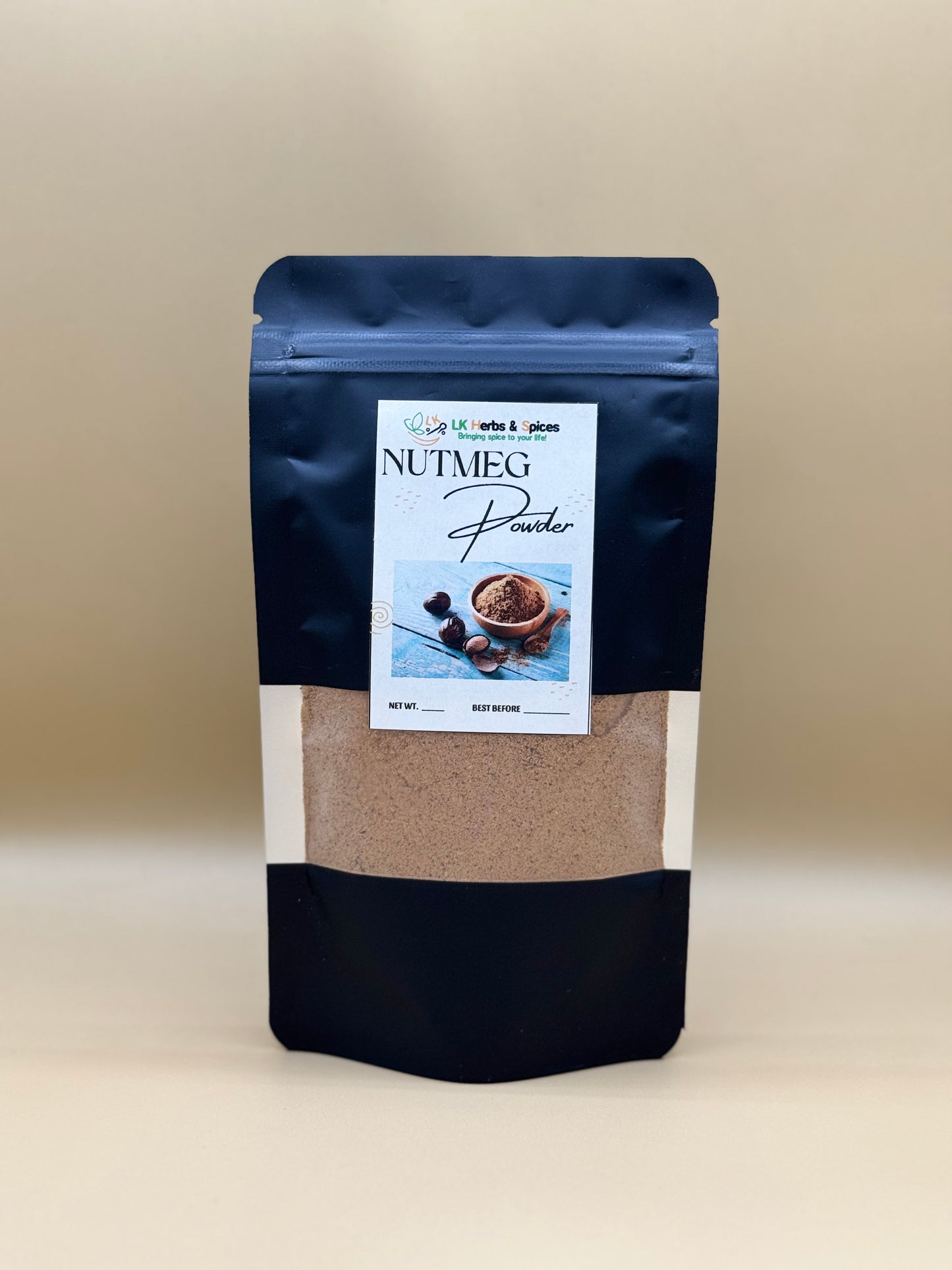 NUTMEG POWDER - 50g REFILL POUCH