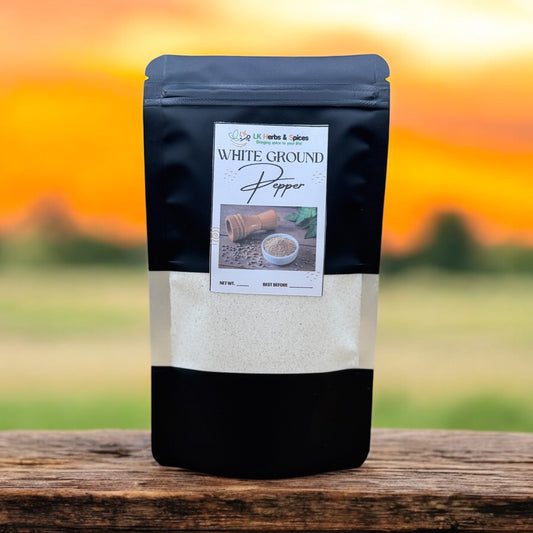 WHITE PEPPER POWDER - 50g REFILL POUCH