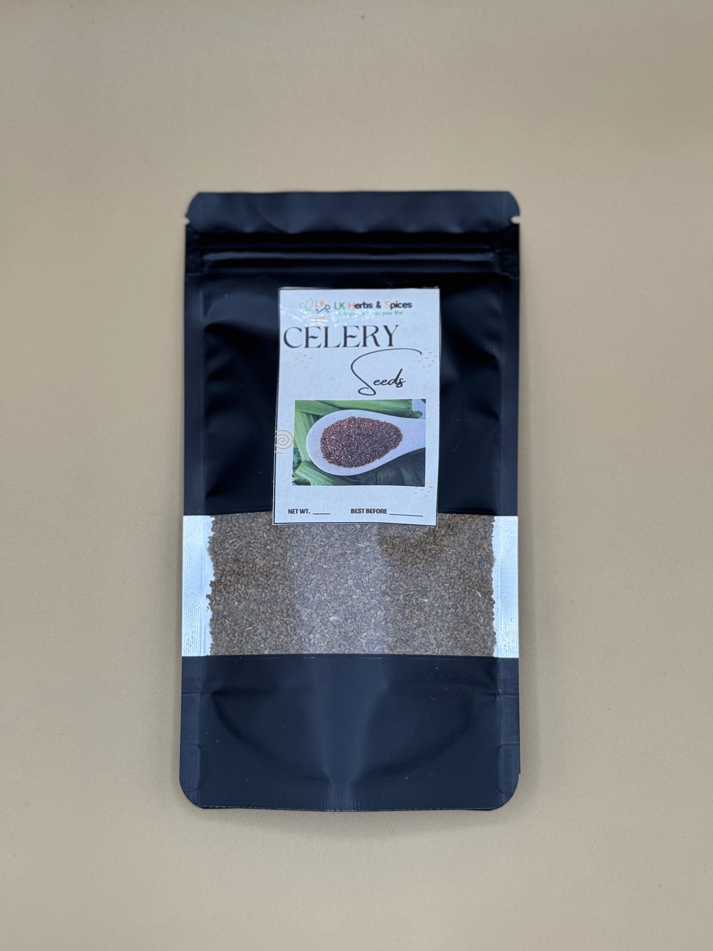 CELERY SEEDS - 50g REFILL POUCH