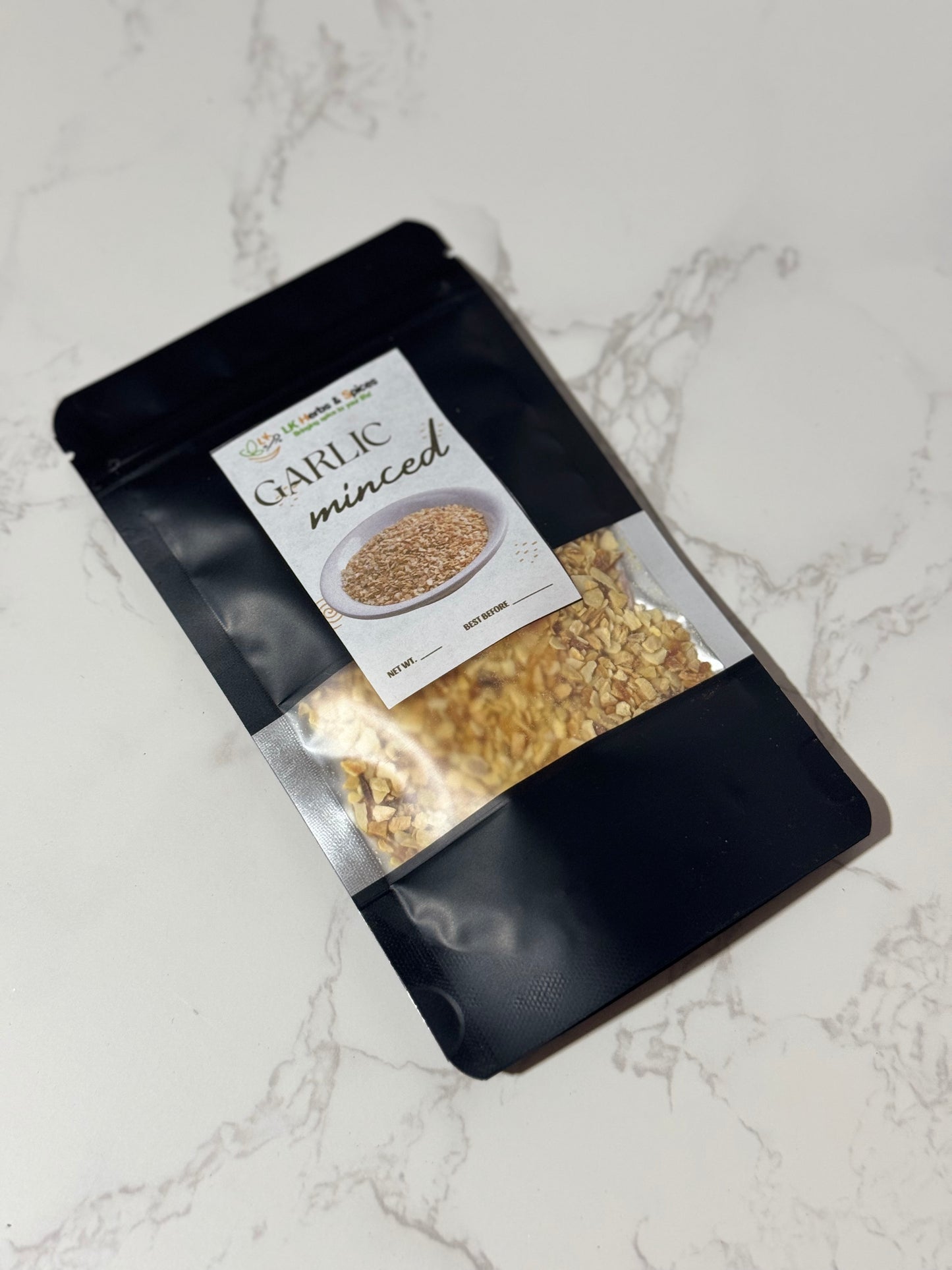 GARLIC MINCED - 50g REFILL POUCH