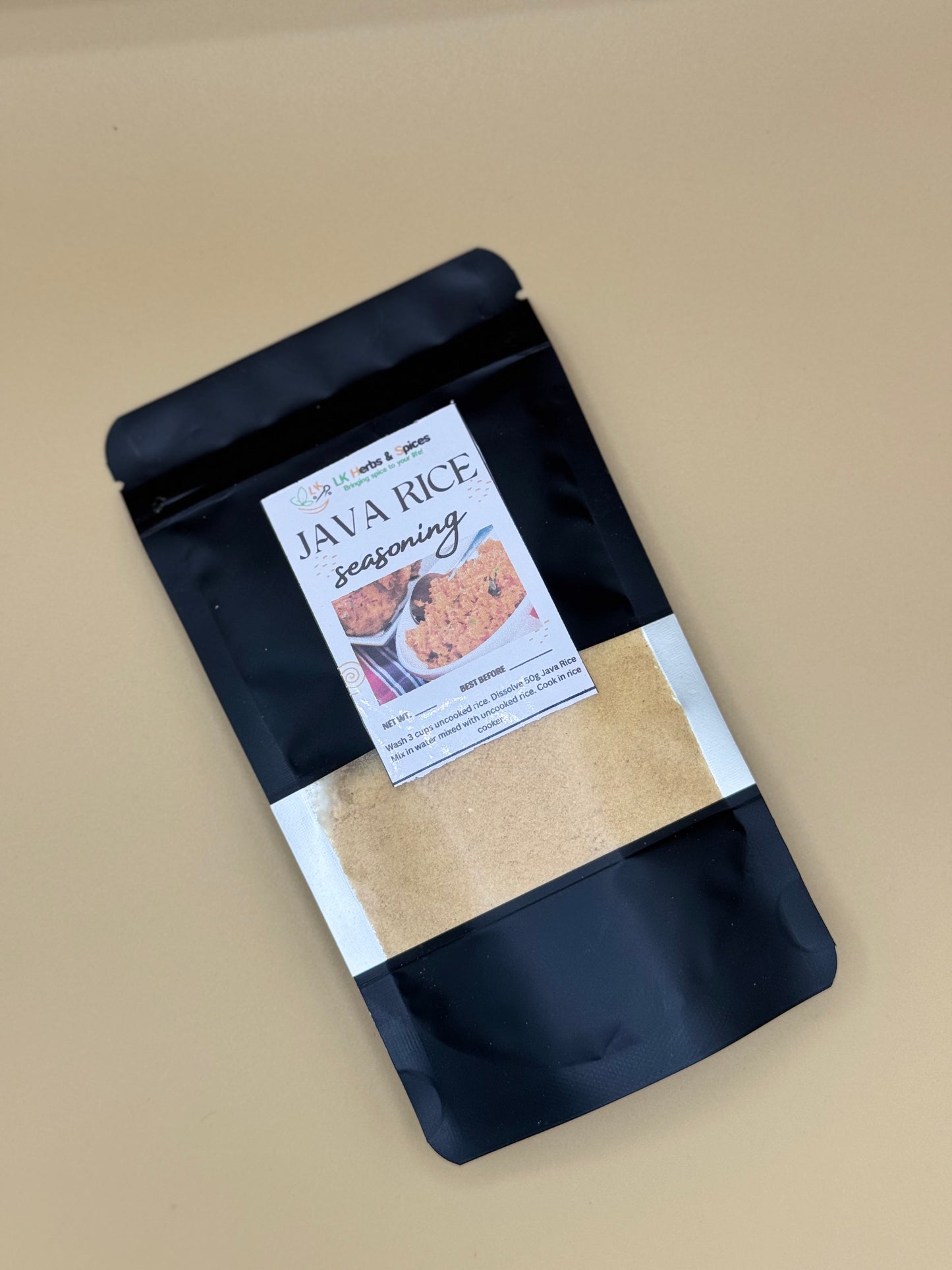 JAVA RICE SEASONING MIX - REFILL POUCH 50g
