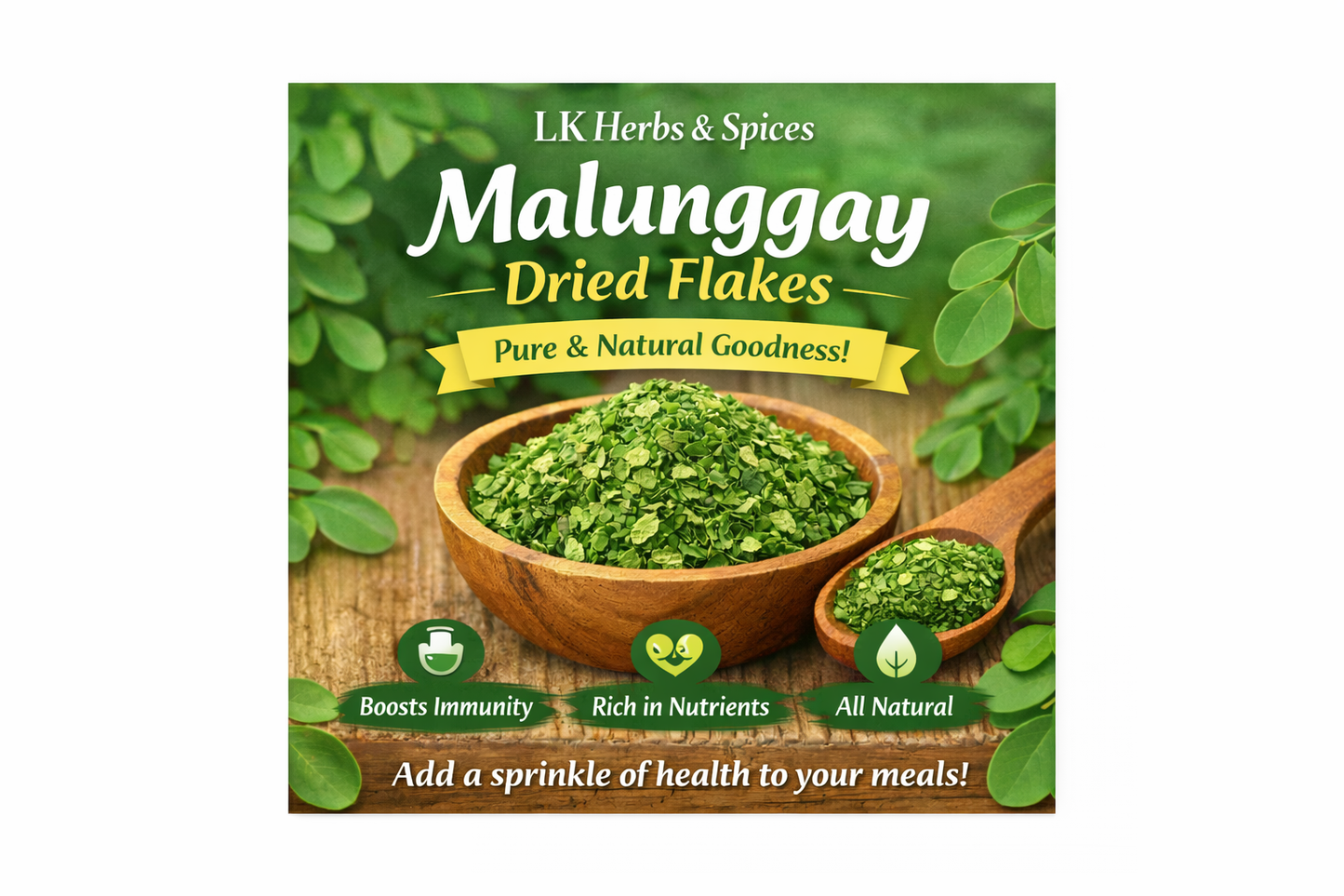 MALUNGGAY FLAKES