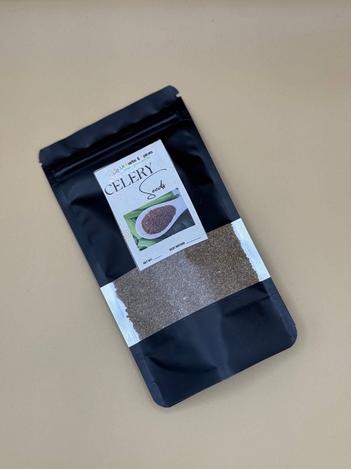 CELERY SEEDS - 50g REFILL POUCH