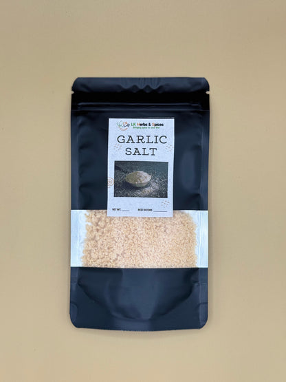 GARLIC SALT - 50g - REFILL POUCH