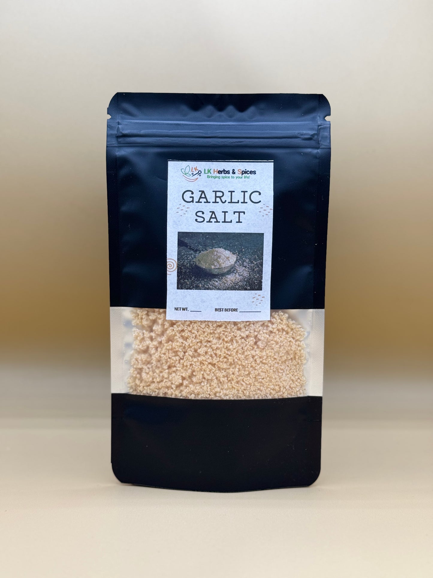 GARLIC SALT - 50g - REFILL POUCH