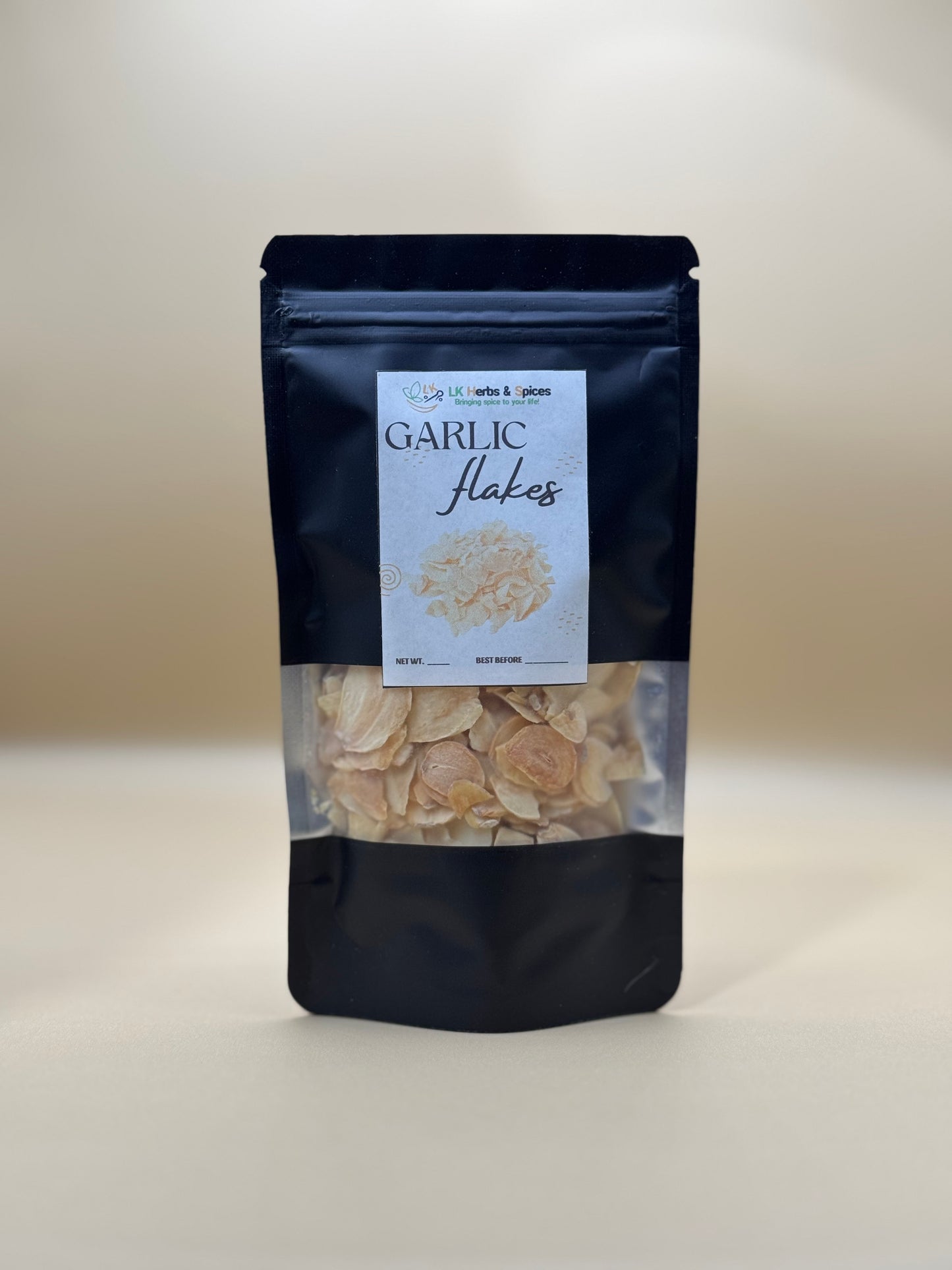 GARLIC FLAKES - 50g - REFILL POUCH