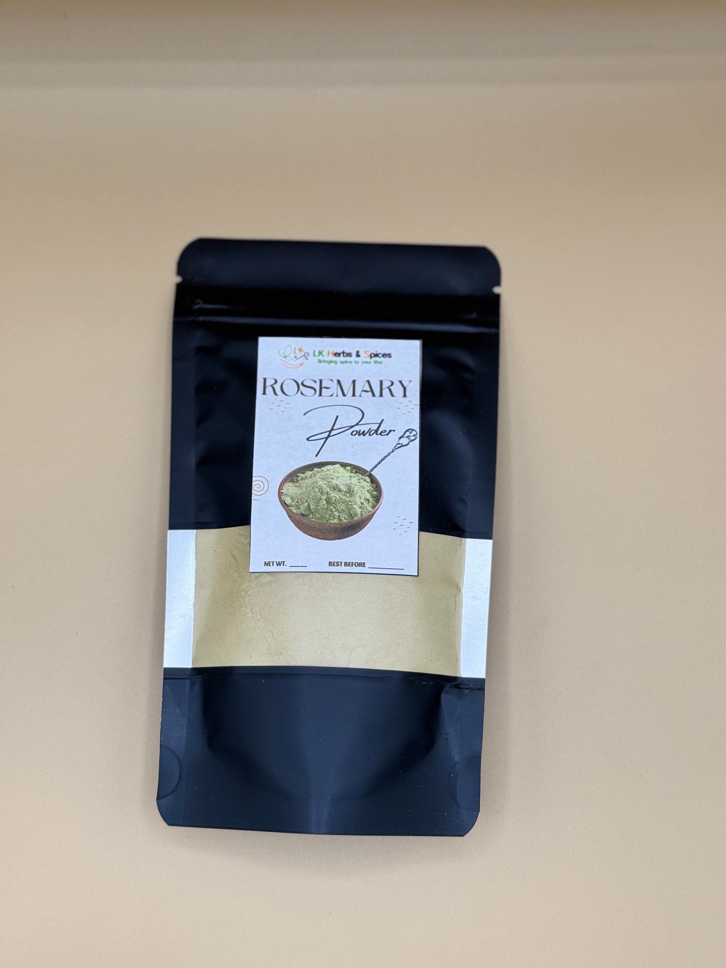 ROSEMARY POWDER - 25g REFILL POUCH