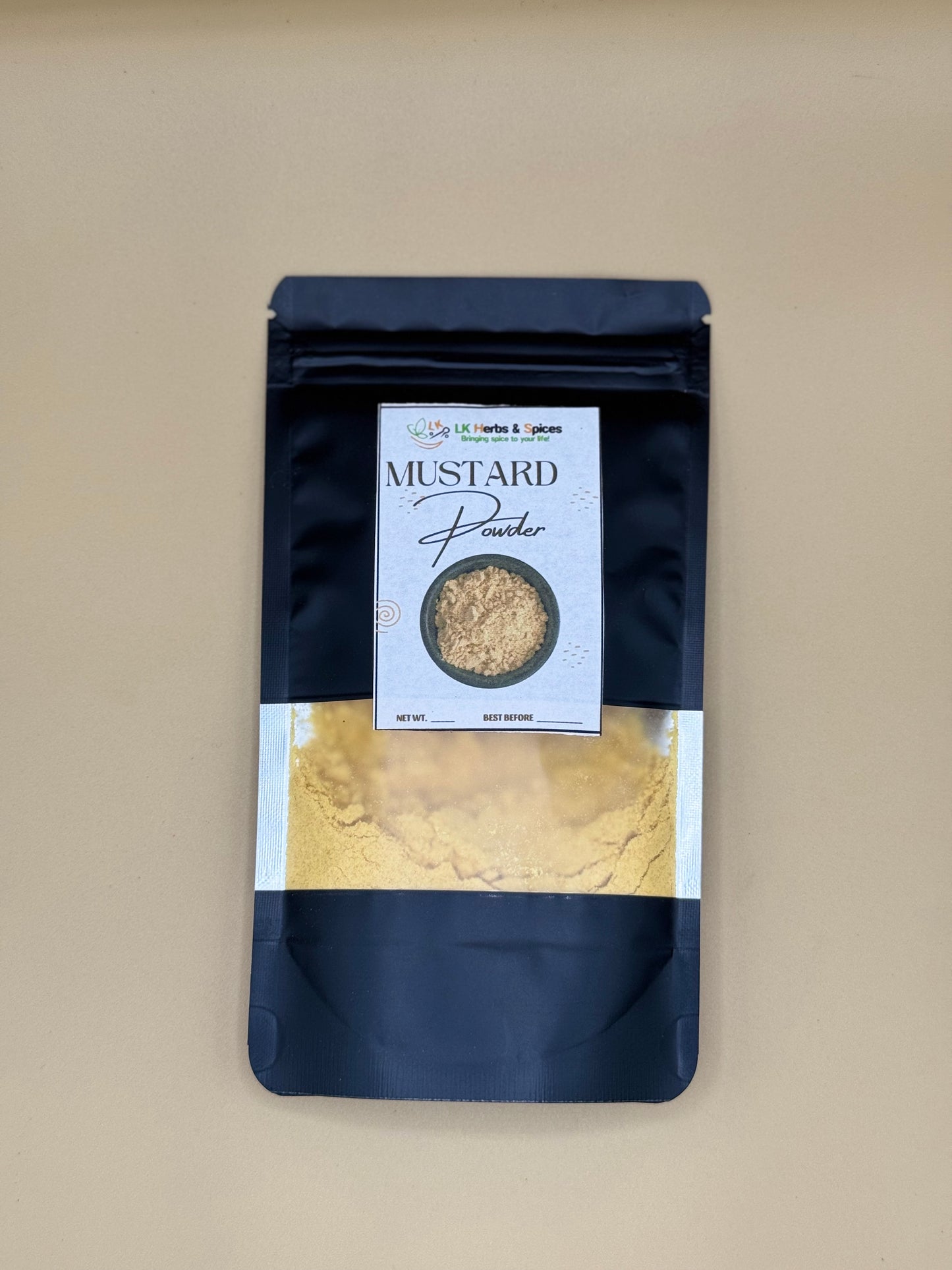 MUSTARD POWDER - 50g REFILL POUCH