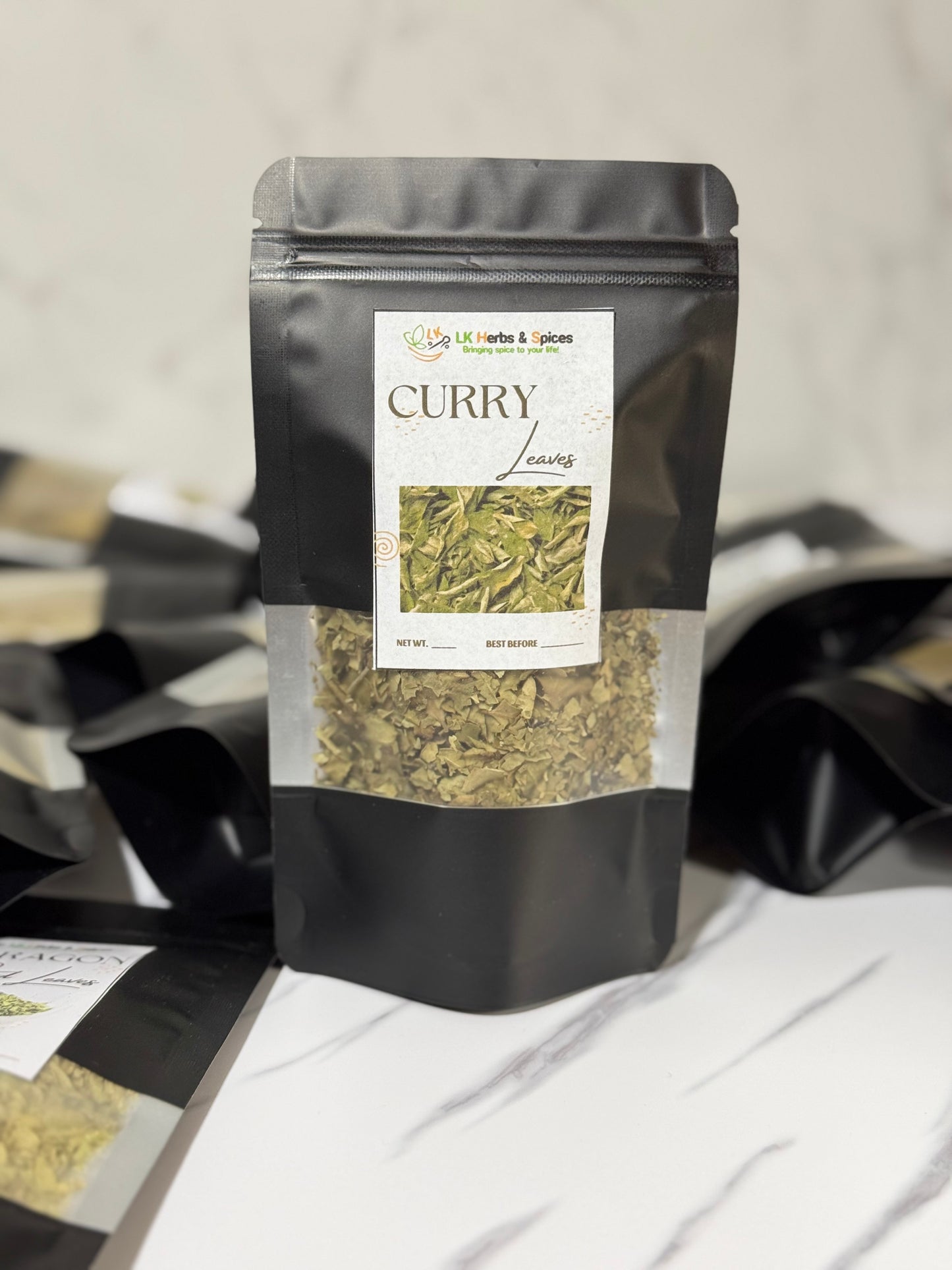CURRY LEAVES - 10g REFILL POUCH