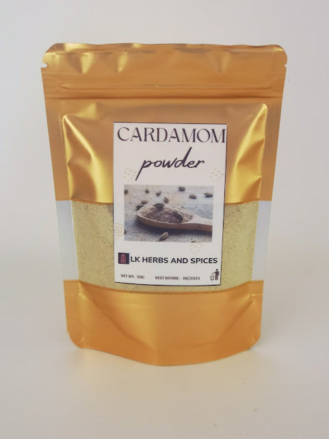 CARDAMOM POWDER GREEN - 25g REFILL POUCH