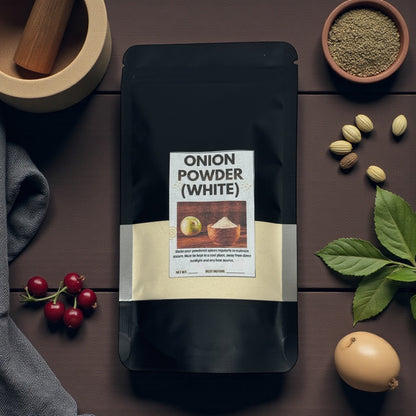 ONION  POWDER WHITE  - 50g REFILL POUCH