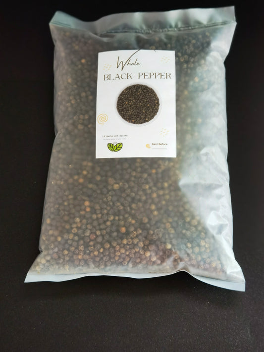 BLACK WHOLE PEPPER - 250g (PP Bag)